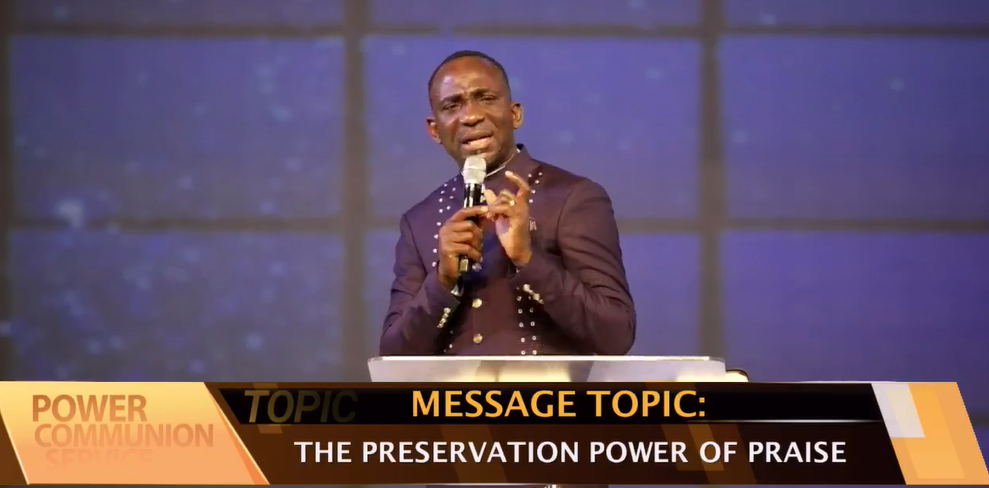 The Preservation Power of Praise mp3 by Dr Paul Enenche
